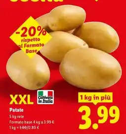 Lidl Patate offerta