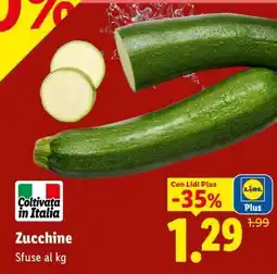 Lidl Zucchine offerta