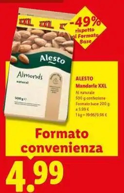 Lidl ALESTO Mandorle XXL offerta