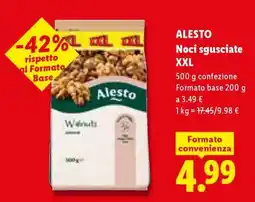 Lidl ALESTO Noci sgusciate XXL offerta