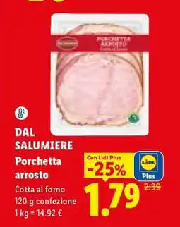 Lidl Porchetta arrosto offerta