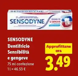 Lidl SENSODYNE offerta