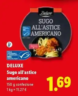 Lidl DELUXE Sugo all'astice americano offerta
