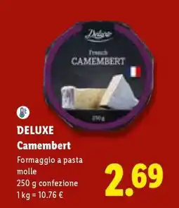 Lidl Deluxe Camembert offerta