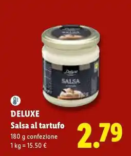 Lidl Deluxe Salsa al tartufo offerta