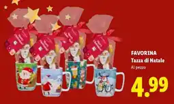 Lidl FAVORINA Tazza di Natale offerta