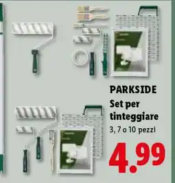 Lidl PARKSIDE Set per tinteggiare offerta
