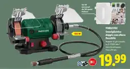 Lidl PARKSIDE Smerigliatrice doppia con albero flessibile offerta
