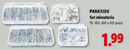 Lidl PARKSIDE Set minuteria offerta