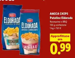 Lidl AMICA CHIPS Patatine Eldorada offerta
