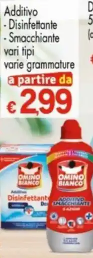 Despar Omino Bianco Additivo Disinfettante/Smacchiante offerta