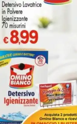 Despar Omino Bianco Detersivo Lavatrice in Polvere Igienizzante offerta