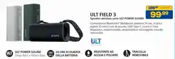 Euronics Bruno Sony ULT Field 3 Speaker wireless serie ULT Power Sound offerta