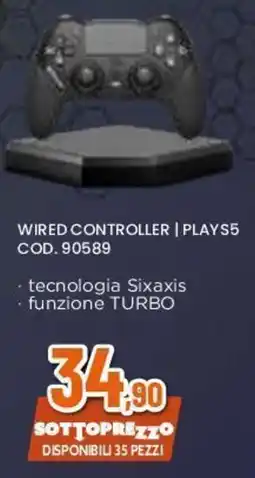 Expert Wired Controller Plays5 offerta