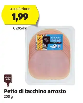 ALDI Petto di tacchino arrosto 200g offerta