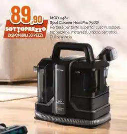 Expert Ariete Spot Cleaner Heat Pro 750W offerta