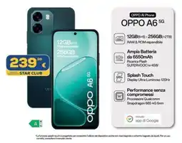 Euronics Tufano Oppo A6 5G offerta