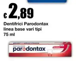 Sì con te Market Dentifrici Parodontax linea base vari tipi offerta