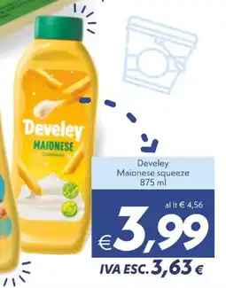 Iper Super Conveniente Develey Maionese squeeze offerta