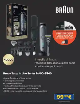 Euronics Braun Tutto in Uno Series 9 AIO-9540 offerta
