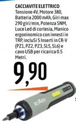 Emisfero Cacciavite Elettrico offerta