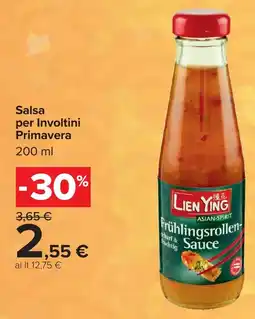 Carrefour Salsa per Involtini Primavera offerta