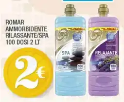 Splendidi e Splendenti Romar ammorbidente rilassante/spa offerta