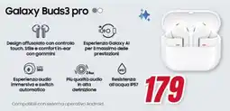 Trony Samsung Galaxy Buds3 pro offerta