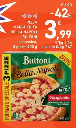 Spazio Conad Pizza Margherita Bella Napoli Buitoni offerta