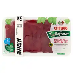 Spazio Conad BRESAOLA DELLA VALTELLINA IGP TAGLIOFRESCO CITTERIO offerta