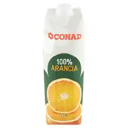 Spazio Conad SUCCO DI FRUTTA 100% CONAD offerta
