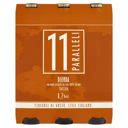 Spazio Conad BIRRA BIONDA 11 PARALLELI offerta