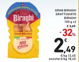 Spazio Conad Gran Biraghi grattugiato Biraghi offerta