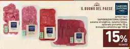 Spazio Conad Sapori&Dintorni Conad affettati offerta