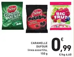 Spazio Conad Caramelle Dufour linea assortita offerta