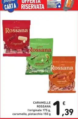 Spazio Conad Caramelle Rossana offerta