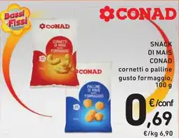 Spazio Conad Snack di mais conad offerta