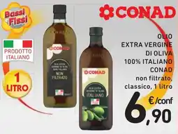 Spazio Conad Olio extra vergine di oliva italiano conad offerta