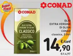 Spazio Conad Olio extra vergine di oliva classico CONAD offerta