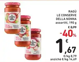 Spazio Conad Le conserve della nonna offerta