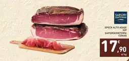 Spazio Conad Speck Alto Adige IGP Sapori&Dintorni Conad offerta