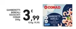 Spazio Conad Gamberetti boreali sgusciati Conad offerta