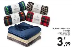 Spazio Conad Plaid Samarcanda o Mixer offerta