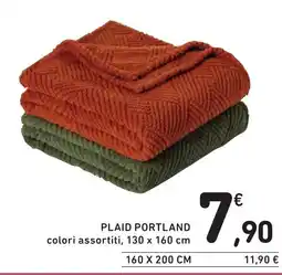 Spazio Conad Plaid Portland offerta