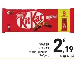 Spazio Conad Wafer Kit Kat offerta