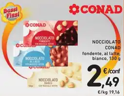 Spazio Conad Nocciolato Conad offerta