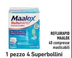 Spazio Conad Reflurapid Maalox offerta