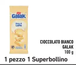 Spazio Conad Cioccolato bianco Galak offerta