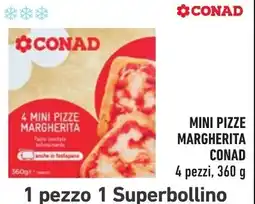 Spazio Conad Mini pizze margherita Conad offerta