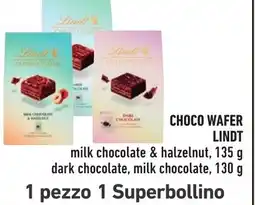 Spazio Conad Choco wafer Lindt offerta